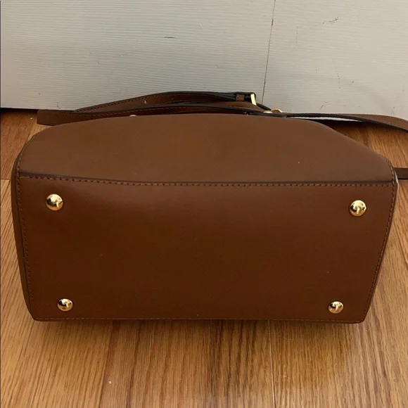 Michael Kors Sandrine Satchel Crossbody Strap Bag Saffiano Leather - Picture 11 of 15